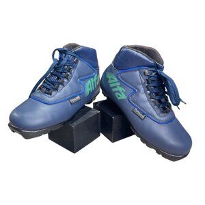 Alfa Caribou Ski Boots Blue Shoes Size 39 Men's US 6.5 Women's Sz 8